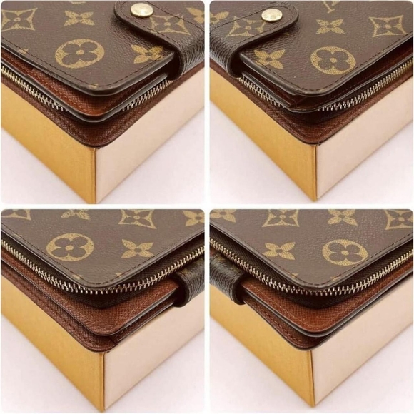 🔥Louis Vuitton compact bifold wallet with zipper🔥 - Picture 4 of 6